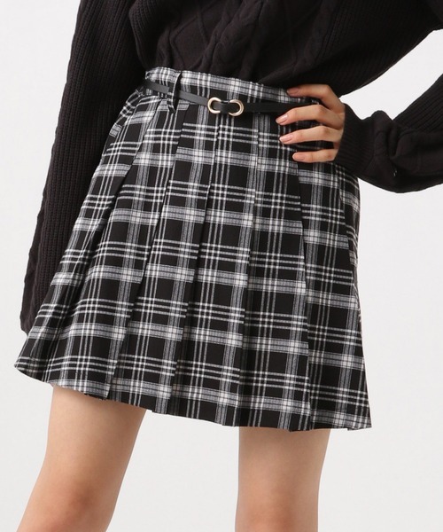 repipi armario（レピピ アルマリオ）の「ベルト付きプリーツスカート（スカート・キッズ・チャコールグレー/ブラック/ブラウン/ミント/シルバー/グレー/グレー系その他・SMALL/MEDIUM/LARGE）」の5枚目の写真