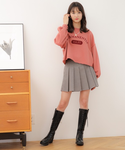 repipi armario（レピピ アルマリオ）の「ベルト付きプリーツスカート（スカート・キッズ・チャコールグレー/ブラック/ブラウン/ミント/シルバー/グレー/グレー系その他・SMALL/MEDIUM/LARGE）」の8枚目の写真