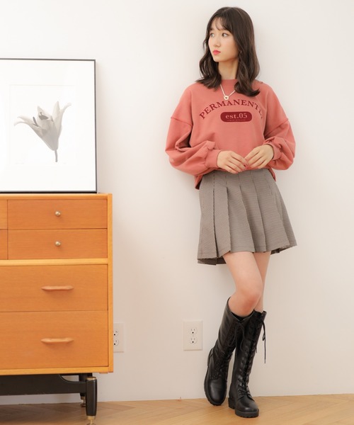 repipi armario（レピピ アルマリオ）の「ベルト付きプリーツスカート（スカート・キッズ・チャコールグレー/ブラック/ブラウン/ミント/シルバー/グレー/グレー系その他・SMALL/MEDIUM/LARGE）」の20枚目の写真