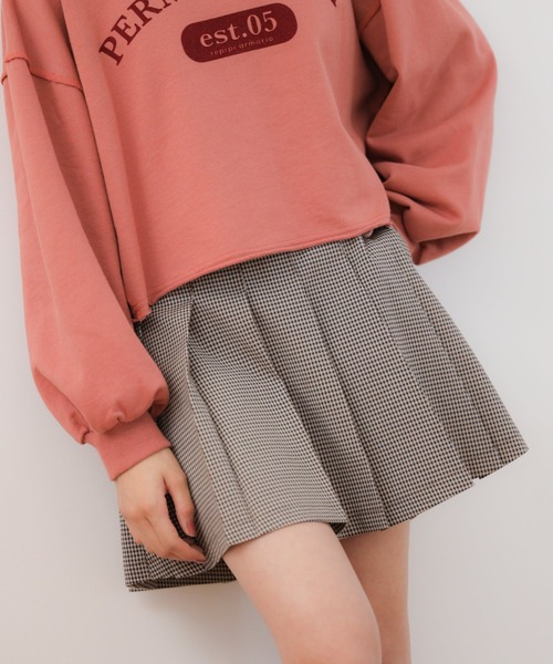 repipi armario（レピピ アルマリオ）の「ベルト付きプリーツスカート（スカート・キッズ・チャコールグレー/ブラック/ブラウン/ミント/シルバー/グレー/グレー系その他・SMALL/MEDIUM/LARGE）」の13枚目の写真