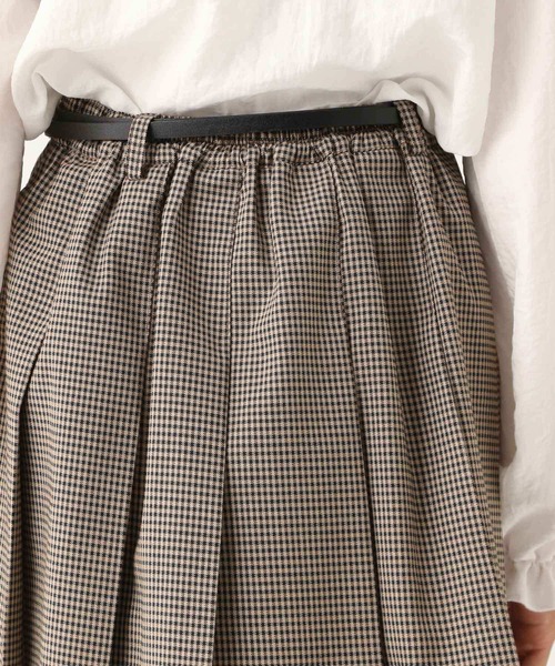 repipi armario（レピピ アルマリオ）の「ベルト付きプリーツスカート（スカート・キッズ・チャコールグレー/ブラック/ブラウン/ミント/シルバー/グレー/グレー系その他・SMALL/MEDIUM/LARGE）」の22枚目の写真