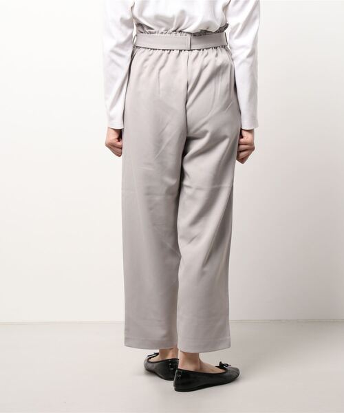 flower(フラワー)の「スムーステーパードパンツ(その他パンツ・レディース・ブラック/グレー・FREE)」の4枚目の写真