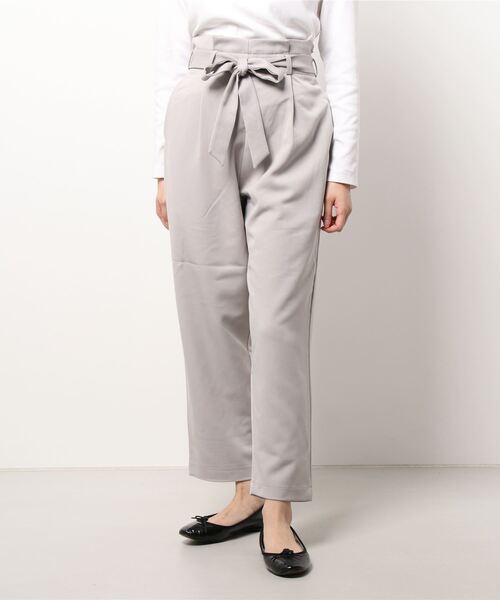 flower(フラワー)の「スムーステーパードパンツ(その他パンツ・レディース・ブラック/グレー・FREE)」の19枚目の写真