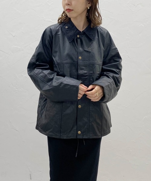 CAPRICIEUX LE'MAGE（カプリシューレマージュ）の「【Yoused/ユーズド】ドライバージャケット（ブルゾン・レディース・ブラック・FREE）」の6枚目の写真