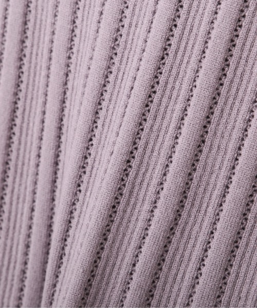 PROPORTION BODY DRESSING（プロポーションボディドレッシング）の「切替フレアスリーブニット / 1211270107（ニット/セーター・レディース・ブラック/パープル/ブルー・SMALL/MEDIUM）」の12枚目の写真