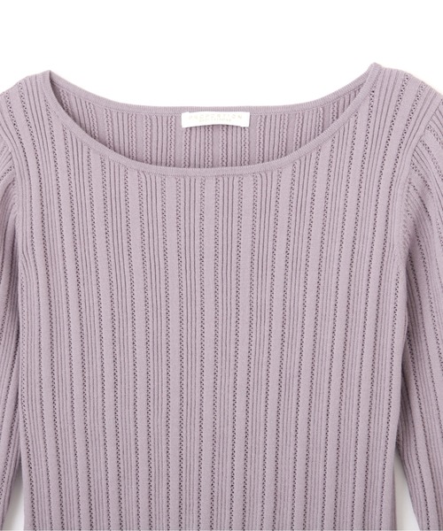 PROPORTION BODY DRESSING（プロポーションボディドレッシング）の「切替フレアスリーブニット / 1211270107（ニット/セーター・レディース・ブラック/パープル/ブルー・SMALL/MEDIUM）」の15枚目の写真