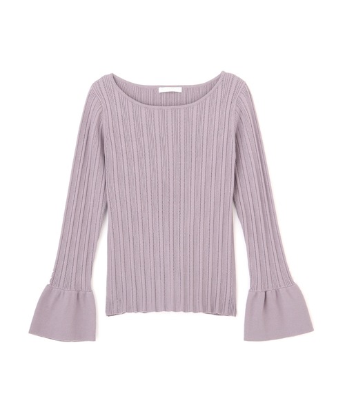 PROPORTION BODY DRESSING（プロポーションボディドレッシング）の「切替フレアスリーブニット / 1211270107（ニット/セーター・レディース・ブラック/パープル/ブルー・SMALL/MEDIUM）」の16枚目の写真