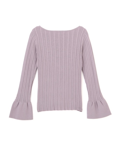 PROPORTION BODY DRESSING（プロポーションボディドレッシング）の「切替フレアスリーブニット / 1211270107（ニット/セーター・レディース・ブラック/パープル/ブルー・SMALL/MEDIUM）」の17枚目の写真