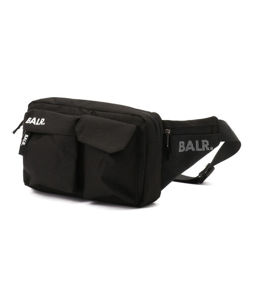 BALR.（ボーラー）の「BALR./ボーラー/Travel Poly WaistPack/ウエストバッグ/正規商品（トートバッグ・メンズ・ブラック・FREE）」の3枚目の写真