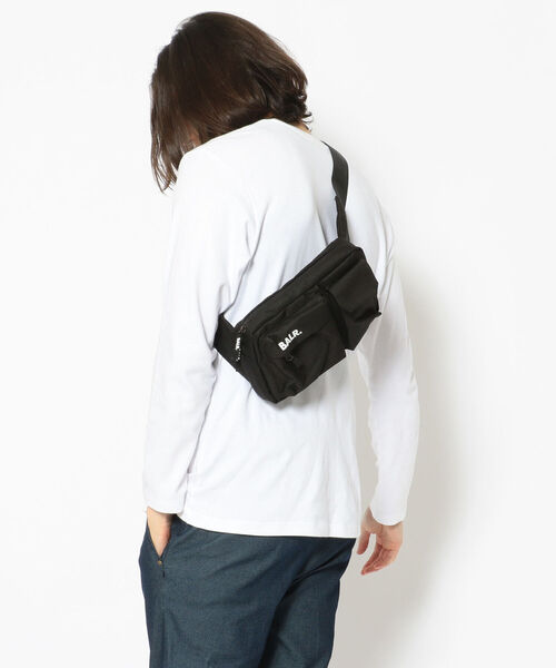 BALR.（ボーラー）の「BALR./ボーラー/Travel Poly WaistPack/ウエストバッグ/正規商品（トートバッグ・メンズ・ブラック・FREE）」の10枚目の写真