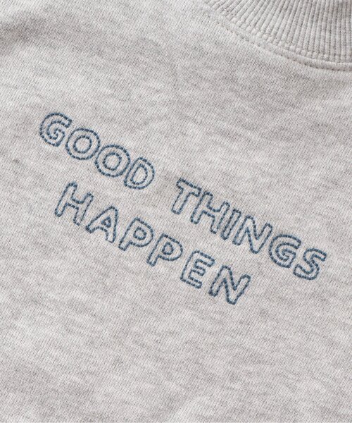 BREEZE by yumi.(ブリーズバイユミ)の「WEB限定 刺繍ロゴトレーナー【BREEZE by yumi.】(スウェット・キッズ・グレー/カーキ/サックスブルー/ピンク/チャコール・90/100/110/120/80/130/140)」の15枚目の写真