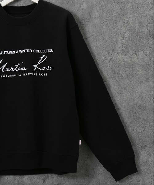 MARTINE ROSE（マーティンローズ）の「【MARTINE ROSE / マーティンローズ】CLASSIC CREW（スウェット・メンズ・ブラック・SMALL/MEDIUM）」の7枚目の写真