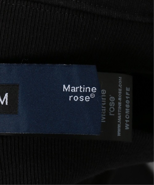 MARTINE ROSE（マーティンローズ）の「【MARTINE ROSE / マーティンローズ】CLASSIC CREW（スウェット・メンズ・ブラック・SMALL/MEDIUM）」の14枚目の写真
