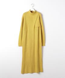 EMMEL REFINES | ＜EMMEL REFINES（エメル リファインズ）＞EM メランジアシメ ワンピース(ワンピース)