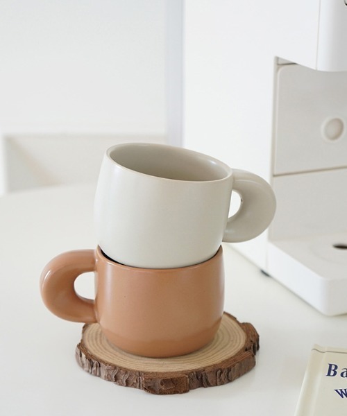 ボールドハンドルぽってりマグ（グラス/マグカップ/タンブラー）｜Made