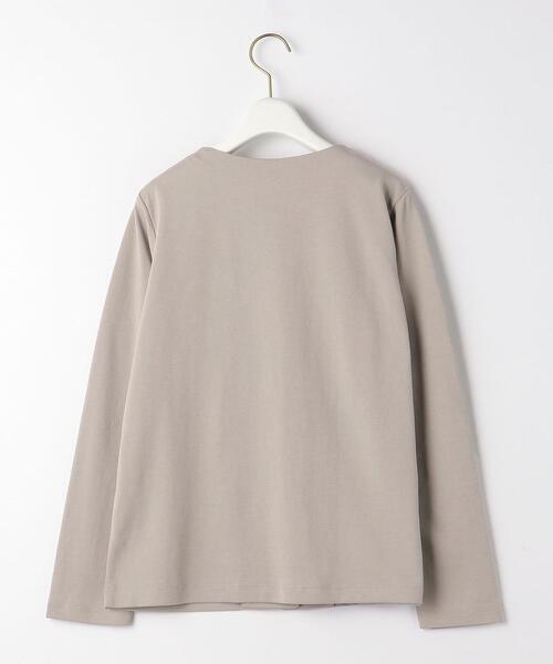 UNITED ARROWS LTD. OUTLET(ユナイテッドアローズアウトレット)の「<A DAY IN THE LIFE>ポンチ クルーネック カーディガン(カーディガン/ボレロ・レディース・モカ/ネイビー/ナチュラル・FREE)」の4枚目の写真