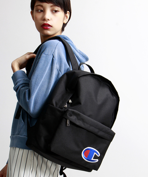 Champion(チャンピオン)の「∴WEGO/Championデイパック(バックパック/リュック・メンズ・ホワイト/ブラック/ネイビー/ワイン・FREE)」の3枚目の写真