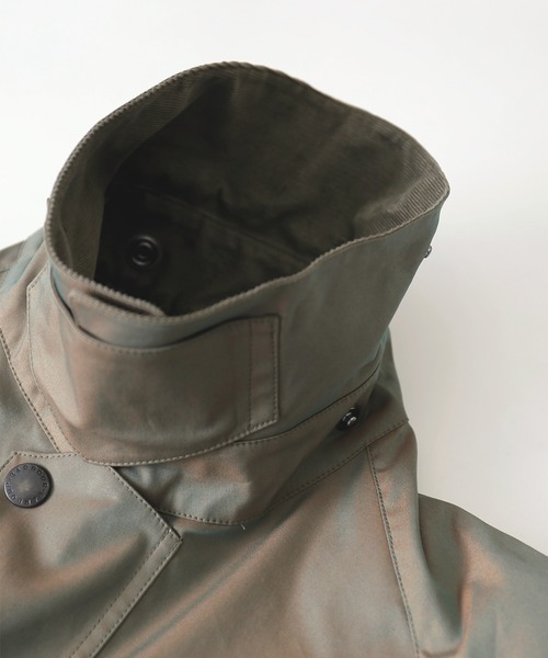 Barbour（バブアー）の「【BARBOUR / バブアー】別注 TRANSPORT ジャケット（ブルゾン・メンズ・ブラック/カーキ・40/38/36）」の6枚目の写真