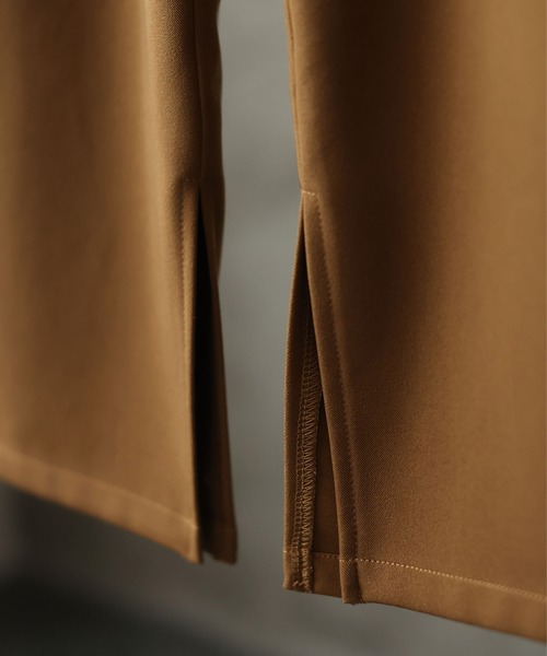 SAISON DE PAPILLON（セゾンドパピヨン）の「バックゴムハイウエストストレートパンツ（その他パンツ・レディース・ブルー/ブラウン/ブラック・S/M/L）」の15枚目の写真