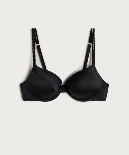Intimissimi（インティミッシミ）の「Bellissima シルク プッシュアップブラ（ブラジャー・レディース・ブラック/ブルー/ピンクゴールド/アイボリー/レッド・75B/80B/75C/80C/70B/85B）」の17枚目の写真