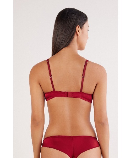 Intimissimi（インティミッシミ）の「Bellissima シルク プッシュアップブラ（ブラジャー・レディース・ブラック/ブルー/ピンクゴールド/アイボリー/レッド・75B/80B/75C/80C/70B/85B）」の10枚目の写真