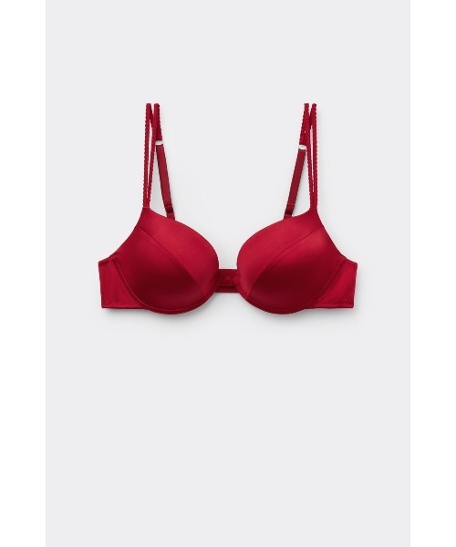 Intimissimi（インティミッシミ）の「Bellissima シルク プッシュアップブラ（ブラジャー・レディース・ブラック/ブルー/ピンクゴールド/アイボリー/レッド・75B/80B/75C/80C/70B/85B）」の11枚目の写真