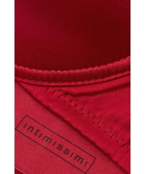 Intimissimi（インティミッシミ）の「Bellissima シルク プッシュアップブラ（ブラジャー・レディース・ブラック/ブルー/ピンクゴールド/アイボリー/レッド・75B/80B/75C/80C/70B/85B）」の8枚目の写真