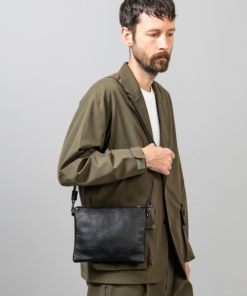 MR.OLIVE ミスターオリーブ / E.O.I / MILANO GRAIN LEATHER / ZIPPER 