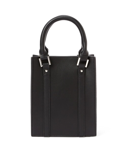 NATURAL BEAUTY BASIC(ナチュラルビューティーベーシック)の「スクエアタイニーバッグ(トートバッグ・レディース・グリーン/オレンジ/ブラック・フリ-)」の9枚目の写真