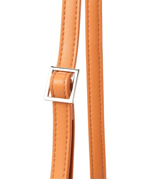 NATURAL BEAUTY BASIC(ナチュラルビューティーベーシック)の「スクエアタイニーバッグ(トートバッグ・レディース・グリーン/オレンジ/ブラック・フリ-)」の16枚目の写真