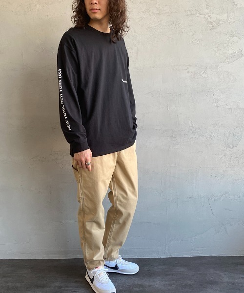 SMITH'S（スミス）の「[SMITH'S/スミス] 別注 配色ステッチペインターイージーパンツ（その他パンツ・レディース・ベージュ/ネイビー/ホワイト/グリーン・L/S/M）」の8枚目の写真