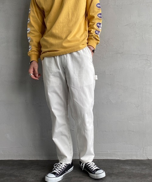 SMITH'S（スミス）の「[SMITH'S/スミス] 別注 配色ステッチペインターイージーパンツ（その他パンツ・レディース・ベージュ/ネイビー/ホワイト/グリーン・L/S/M）」の22枚目の写真