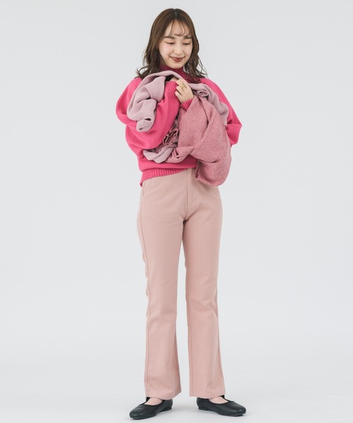 NEUNA(ヌナ)の「【ノースリーブでも着用できる】3WAY肌見せデコルテサマーニットベスト/ボレロ(ニット/セーター・レディース・ホワイト/チャコールグレー/ピンク・FREE)」の12枚目の写真