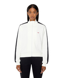 DIESEL | レディース ジップアップ スウェット スポーティー ジャケット(スウェット)