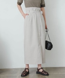 SENSE OF PLACE by URBAN RESEARCH | 『XS・TALL展開あり』リネンライクハイウエストラップスカート(スカート)
