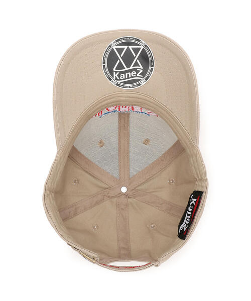 KaneZ（ケインズ）の「KaneZ/ケインズ/KZ MESH CAPM.T LOGO CAP（キャップ・メンズ・ブラック/ベージュ・FREE）」の6枚目の写真