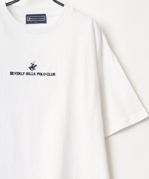 BEVERLY HILLS POLO CLUB/ビバリーヒルズポロクラブ ビッグシルエット ロゴ ワンポイント刺繍 Tシャツ