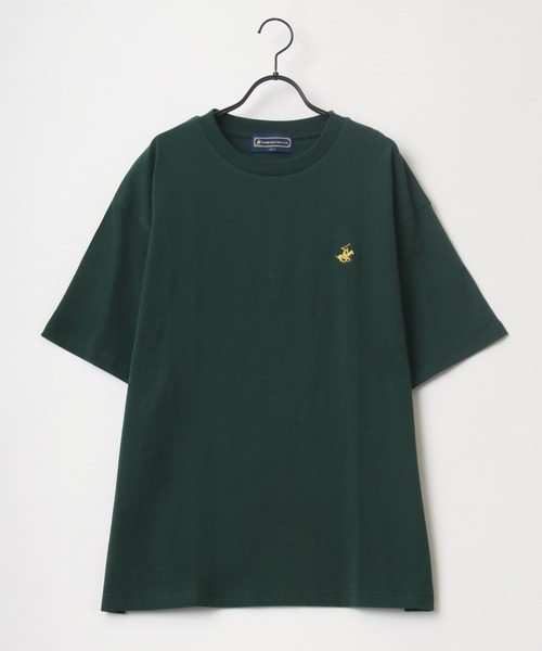 BEVERLY HILLS POLO CLUB（ビバリーヒルズポロクラブ）の「BEVERLY HILLS POLO CLUB/ビバリーヒルズポロクラブ ビッグシルエット ロゴ ワンポイント刺繍 Tシャツ（Tシャツ/カットソー・メンズ・ホワイト/ブラック/ダークグリーン/ネイビー/ホワイト系その他/ブラック系その他/グリーン系その他・LL/M/L）」の15枚目の写真
