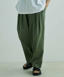 ADAM ET ROPE' | ルーズ2タック ワイドテーパードアンクルパンツ/UNISEX(その他パンツ)