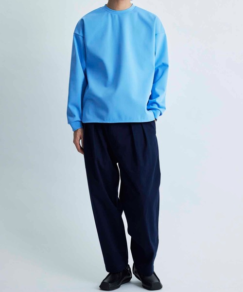 ADAM ET ROPE'(アダムエロペ)の「ルーズ ワイド テーパード アンクルパンツ(その他パンツ・メンズ・ホワイト/ネイビー/カーキ/ピンク系その他2・M/L)」の8枚目の写真