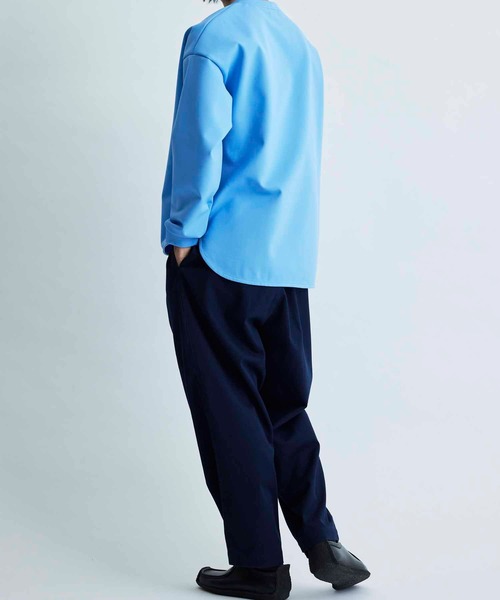 ADAM ET ROPE'(アダムエロペ)の「ルーズ ワイド テーパード アンクルパンツ(その他パンツ・メンズ・ホワイト/ネイビー/カーキ/ピンク系その他2・M/L)」の10枚目の写真