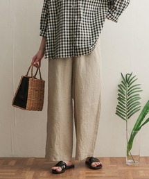URBAN RESEARCH DOORS | リネンイージーパンツ(その他パンツ)