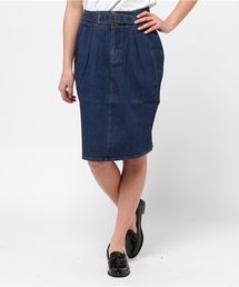 mystic | デコベルトタイトスカート(デニムスカート)