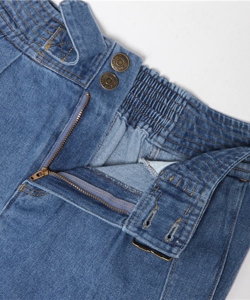 mystic（ミスティック）の「デコベルトタイトスカート（デニムスカート・レディース・ネイビー/ブルー/ホワイト・ﾌﾘ-）」の12枚目の写真