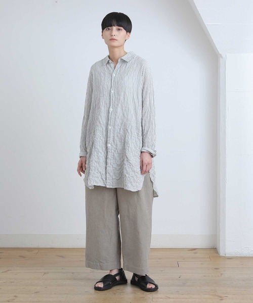 Plantation - プランテーション　フラワーシャーリングブラウス Plantation プランテーション(2ページ)| A-net ONLINE STORE