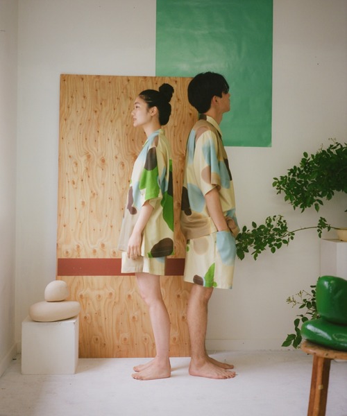 pamm 大きく描いた植物のパジャマ　サイズ2 大きく描いた植物のパジャマ – pamm.officialstore