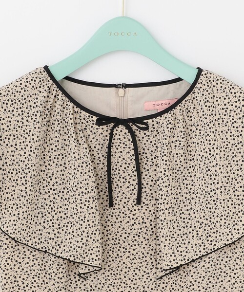 TOCCA（トッカ）の「【洗える！】SWALLOW TAIL ドレス（ワンピース・レディース・ブラック系5/ベージュ系5・2/0/4/6）」の10枚目の写真