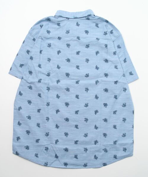 Hurley (ハーレー)の「M ORG. OAO STRETCH PRINT SS ハーレー 半袖ボタンダウンシャツ(シャツ/ブラウス・メンズ・ブルー/ホワイト系その他・SMALL/MEDIUM/LARGE/X-LARGE)」の3枚目の写真