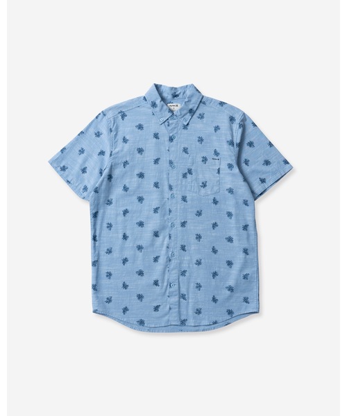 Hurley (ハーレー)の「M ORG. OAO STRETCH PRINT SS ハーレー 半袖ボタンダウンシャツ(シャツ/ブラウス・メンズ・ブルー/ホワイト系その他・SMALL/MEDIUM/LARGE/X-LARGE)」の8枚目の写真