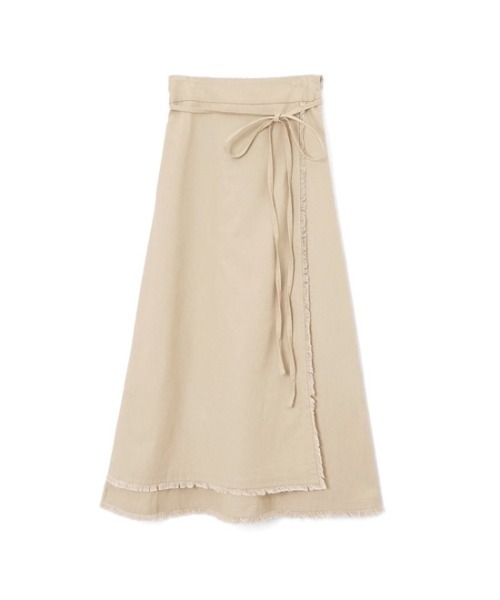 flower(フラワー)の「フューリーフリンジスカート(スカート・レディース・ネイビー/ベージュ・FREE)」の22枚目の写真